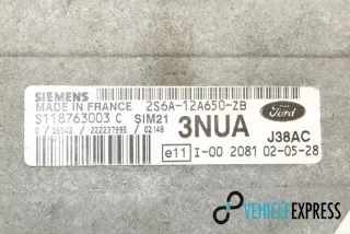 2S6A12A650ZB Блок управления двигателем Ford Fiesta 5 Арт e12027962, вид 2