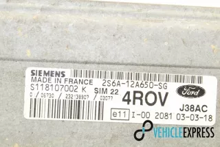 2S6A12A650SG Блок управления двигателем Ford Fiesta 5 Арт e12027790, вид 2