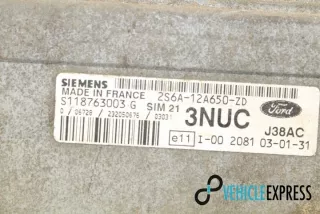2S6A12A650ZD Блок управления двигателем Ford Fiesta 5 Арт e12027687, вид 1