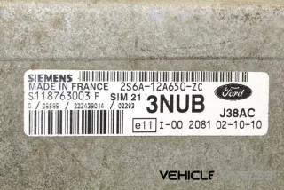 2S6A12A650ZC Блок управления двигателем Ford Fiesta 7 Арт e12027467, вид 2
