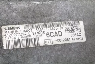 6S6112A650JD Блок управления двигателем Ford Fiesta 7 Арт e12027466, вид 2