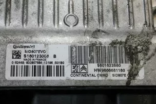 S180123008B Блок управления двигателем Citroen C4 2 Арт e12026851, вид 1