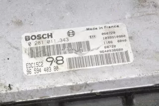 9659440380 Блок управления двигателем Citroen C4 2 Арт e12026841, вид 1