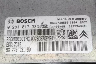 9677013180 Блок управления двигателем Citroen C3 Picasso Арт e12026804, вид 3