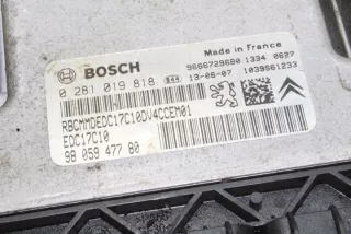 9805947780 Блок управления двигателем Citroen C3 2 Арт e12026679, вид 1