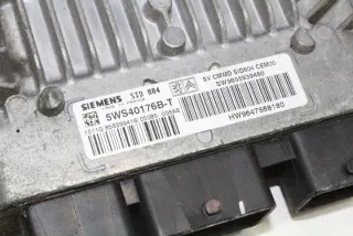 5WS40176BT Блок управления двигателем Citroen C2  Арт e12026643, вид 3