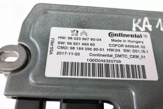 9802096780 Блок управления (другие) Citroen C5 2 Арт e11999167, вид 1