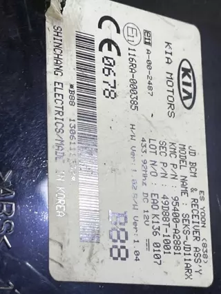 95400-a2881 49d88t-1001 Блок предохранителей Kia Ceed 2 Арт e11992417, вид 4