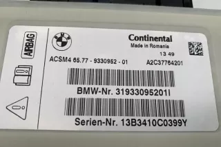 9330952 Блок AirBag BMW 5 F10/F11/GT F07 Арт e11990340, вид 3