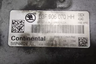 03F906070HH Блок управления двигателем Skoda Fabia 2 Арт e11981490, вид 2