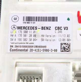 A1769001101 Блок управления двигателем Mercedes A W176 Арт e11979820, вид 2