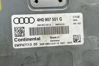 4H0907551G Блок управления двигателем Audi A8 D4 (S8) Арт e11977569, вид 6