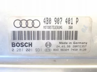 4B0907401P Блок управления двигателем Audi A6 C5 (S6,RS6) Арт e11977524, вид 2