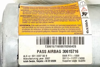 601220700B Подушка безопасности Volvo C70 2 Арт e11973367, вид 2