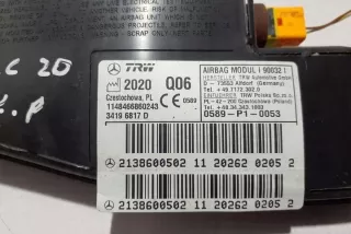 X253, A2138600502 Подушка безопасности Mercedes GLC X253 Арт e11972231, вид 3
