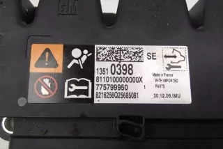 13510398 Блок AirBag Opel Astra L Арт e11960577, вид 2