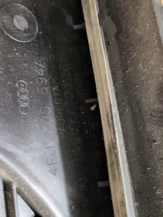 4F0805594A Передняя панель крепления облицовки (телевизор) Audi A6 C6 (S6,RS6) Арт e11935024, вид 4
