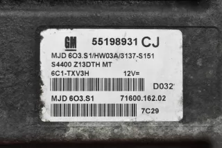 55198931CJ Блок управления двигателем Opel Corsa D Арт e11927003, вид 7