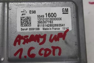 55491600 Блок управления двигателем Opel Astra J Арт e11926904, вид 3