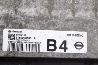 237104ED0C Блок управления двигателем Nissan Qashqai 2 Арт e11926849, вид 2