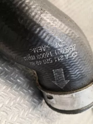 2115284982 Гофра инжектора Mercedes E W211 Арт e11921855, вид 4