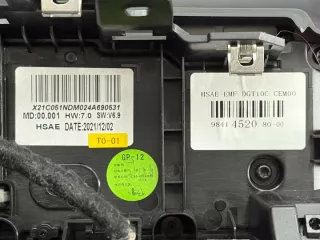 9841452080 Блок навигации Peugeot 208 2 Арт e11921017, вид 7