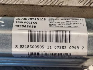 2218600505 Подушка безопасности Mercedes S W221 Арт e11919588, вид 4