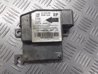 24423840 Блок AirBag Opel Corsa C Арт e11906739, вид 1