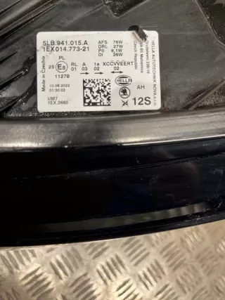 5LB941015A Фара левая Skoda Enyaq Арт e11904417, вид 4