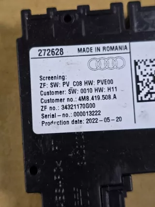 4M8124 4M8419508A Руль Audi A4 B9 Арт e11900471, вид 3