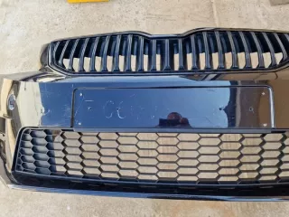 5E0807221F Бампер передний Skoda Octavia A7 Арт e11895079, вид 5