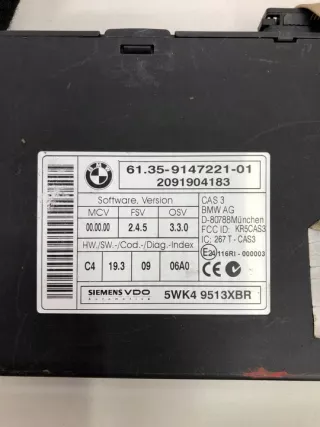9147221 7567178 Блок управления двигателем BMW 3 E90/E91/E92/E93 Арт e11891456, вид 3
