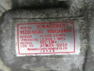 95201-63JA1 Компрессор кондиционера Suzuki Swift 5 Арт e11889256, вид 2