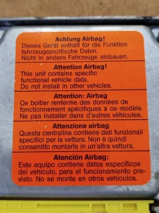 1C0909601C Блок AirBag Skoda Fabia 1 Арт e11874580, вид 4