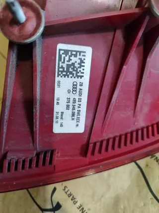 4E0945096H Фонарь задний правый Audi A8 D3 (S8) Арт e11869868, вид 4