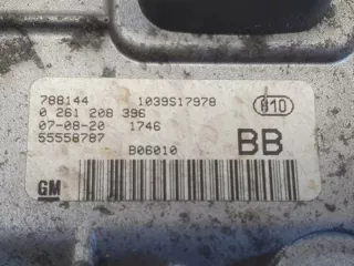 55558787 0261208396 Блок управления двигателем Opel Astra H Арт e11869025, вид 2
