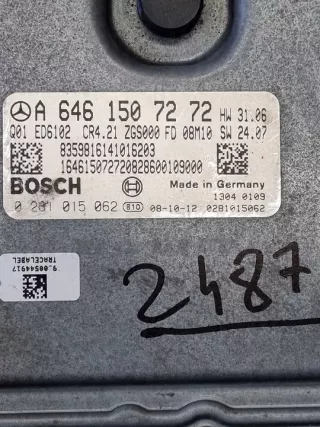 A6461507272 0281015062 Блок управления двигателем Mercedes Vito W639 Арт e11868979, вид 3