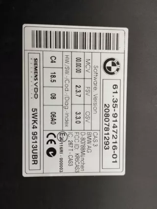5WK49513UBR Блок комфорта BMW 5 E60/E61 Арт e11865214, вид 2