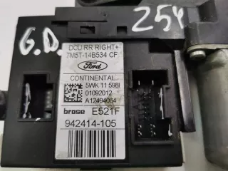 7M5T14B534CF Моторчик стеклоподъемника Ford Kuga 1 Арт e11862248, вид 2