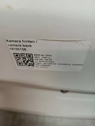 7440695 Крышка багажника (дверь 3-5) BMW 5 G30/G31 Арт e11857613, вид 3