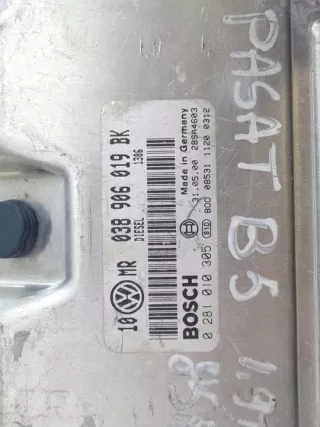 038906019BK Блок управления двигателем Volkswagen Passat B5 Арт e11851846, вид 3