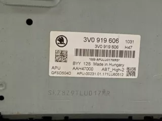 3V0919606 2015- Блок навигации Skoda Superb 3 Арт e11843288, вид 2