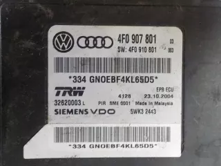 4F0907801 5WK32443 Блок комфорта Audi A6 C6 (S6,RS6) Арт e11840894, вид 2