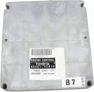 89661-42A10 8966142A10 Блок управления двигателем Toyota Rav 4 2 Арт e11827380, вид 1