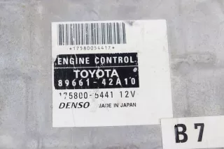 89661-42A10 8966142A10 Блок управления двигателем Toyota Rav 4 2 Арт e11827380, вид 4