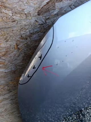 2019-2025 Капот Toyota Rav 4 5 Арт e11826401, вид 2