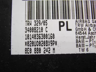 8E0880242M Подушка безопасности Audi A4 B7 Арт e11821483, вид 2