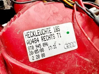 8T0945096 Фонарь задний правый Audi A5 (S5,RS5) 1 Арт e11809446, вид 4