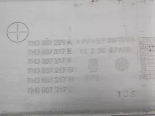 7N0807221A 7N0807221A-RTEKO LUK1625 Бампер передний Volkswagen Sharan 2 Арт e11807823, вид 11