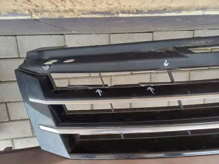 7N0807221A 7N0807221A-RTEKO LUK1625 Бампер передний Volkswagen Sharan 2 Арт e11807823, вид 5